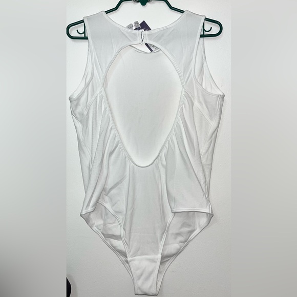 Lane Bryant Bodysuit Rib Open-Back - Picture 5 of 6